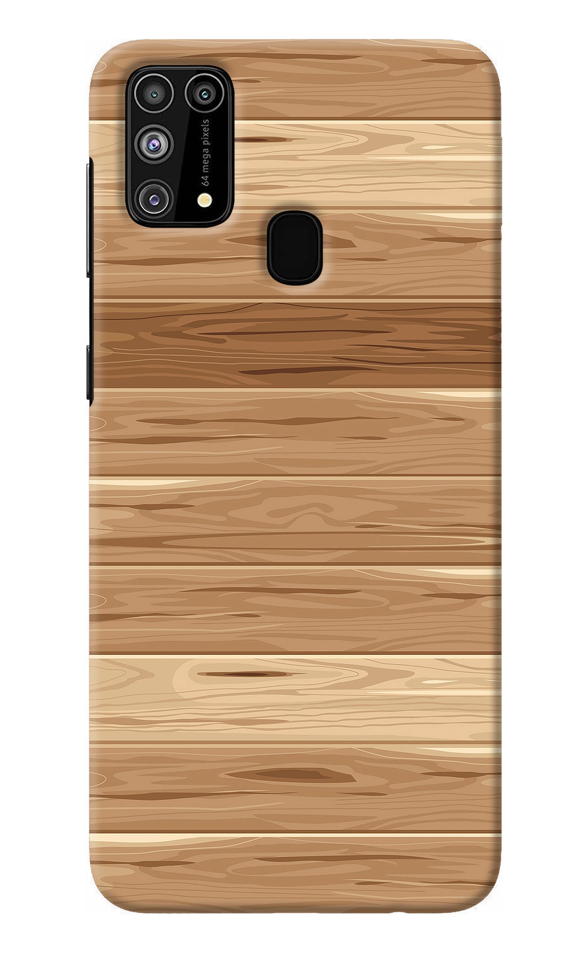 Wooden Vector Samsung M31/F41 Back Cover