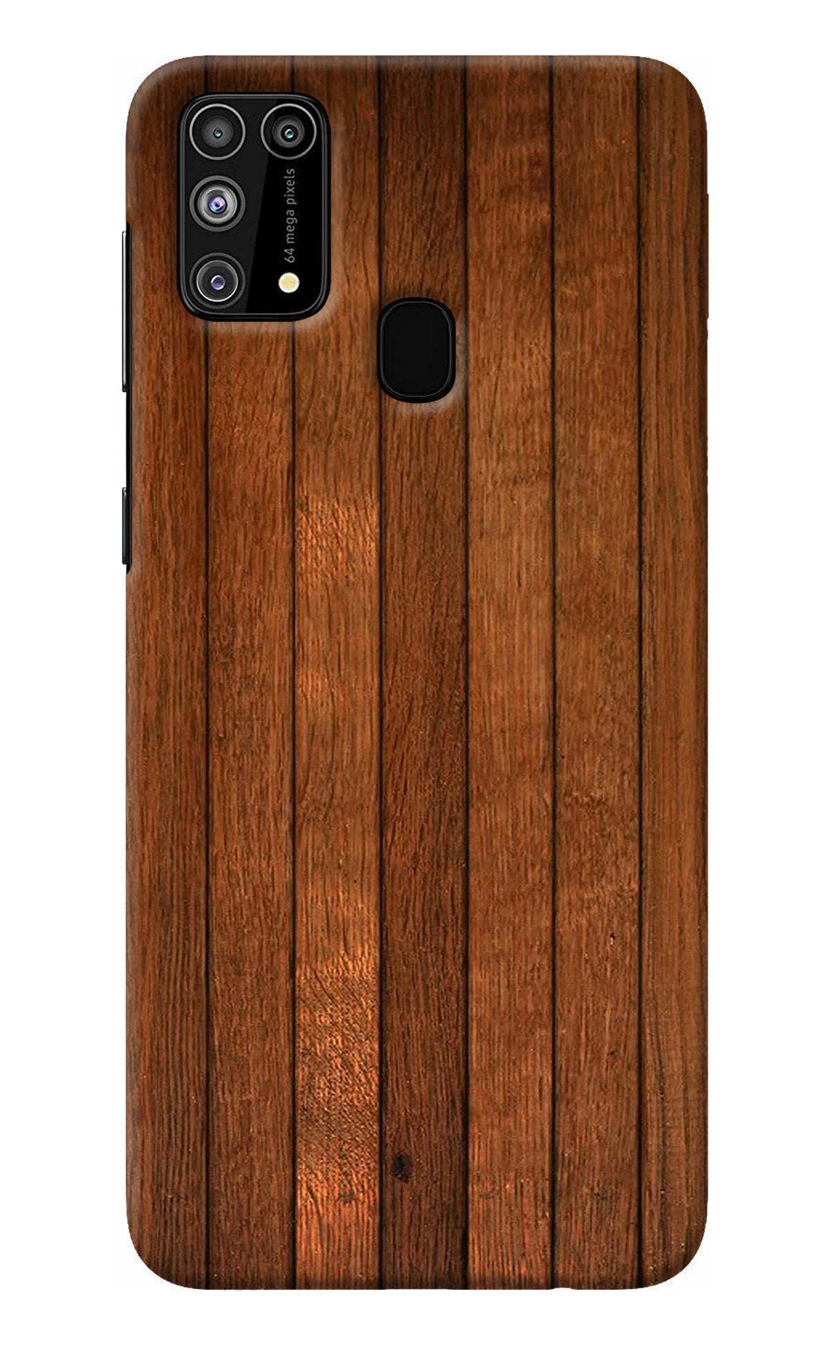 Wooden Artwork Bands Samsung M31/F41 Back Cover