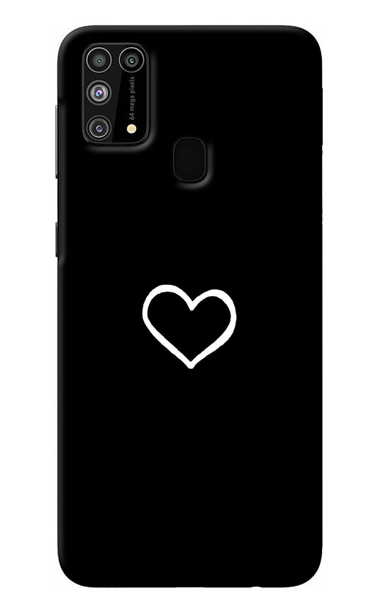 Heart Samsung M31/F41 Back Cover