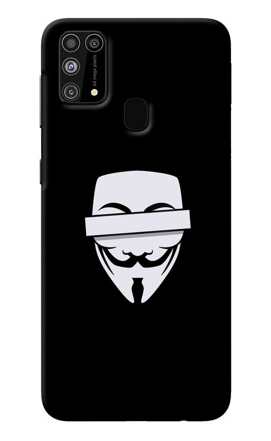 Anonymous Face Samsung M31/F41 Back Cover