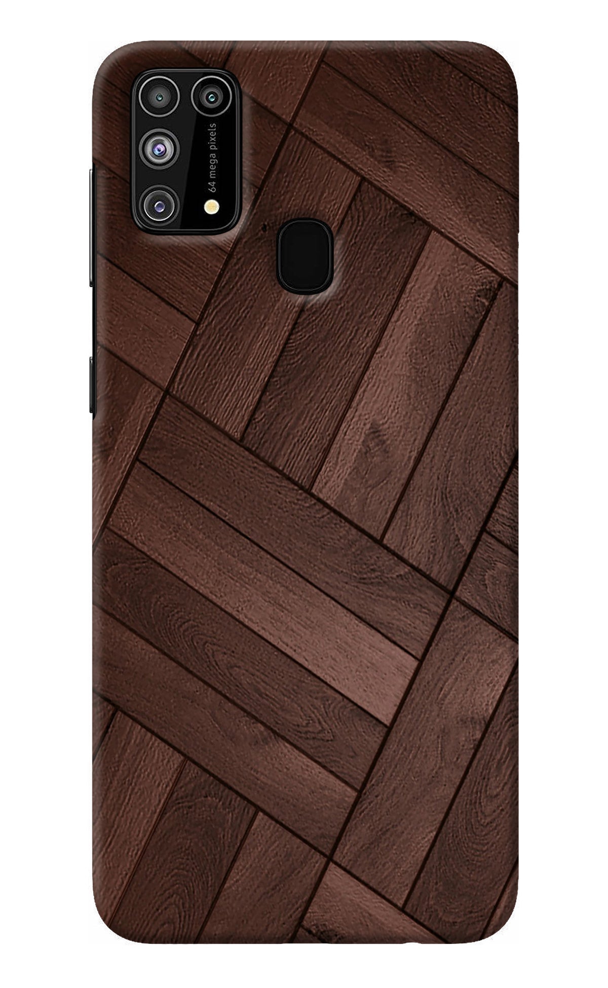 Wooden Texture Design Samsung M31/F41 Back Cover