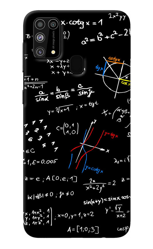 Mathematics Formula Samsung M31/F41 Back Cover