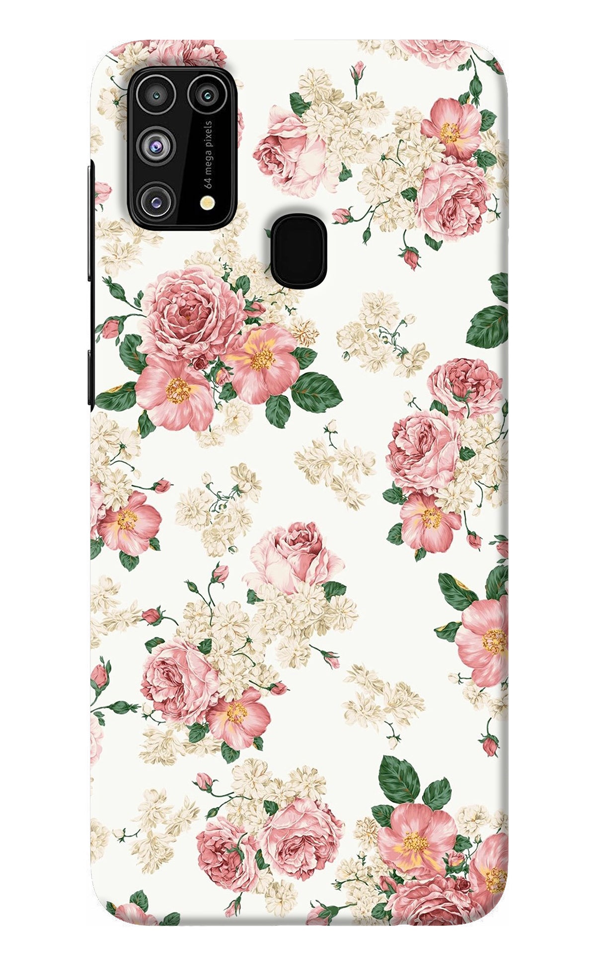 Flowers Samsung M31/F41 Back Cover