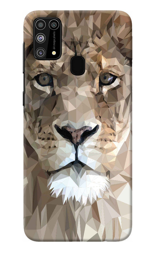 Lion Art Samsung M31/F41 Back Cover