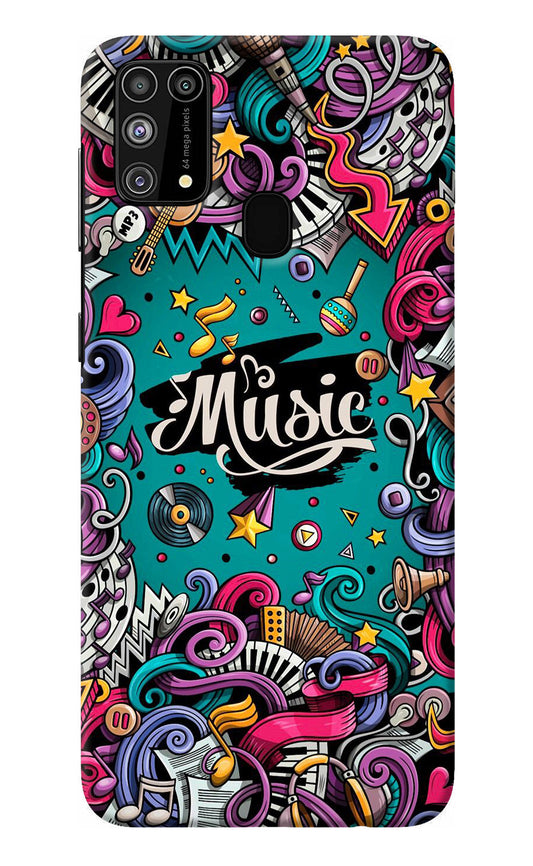 Music Graffiti Samsung M31/F41 Back Cover