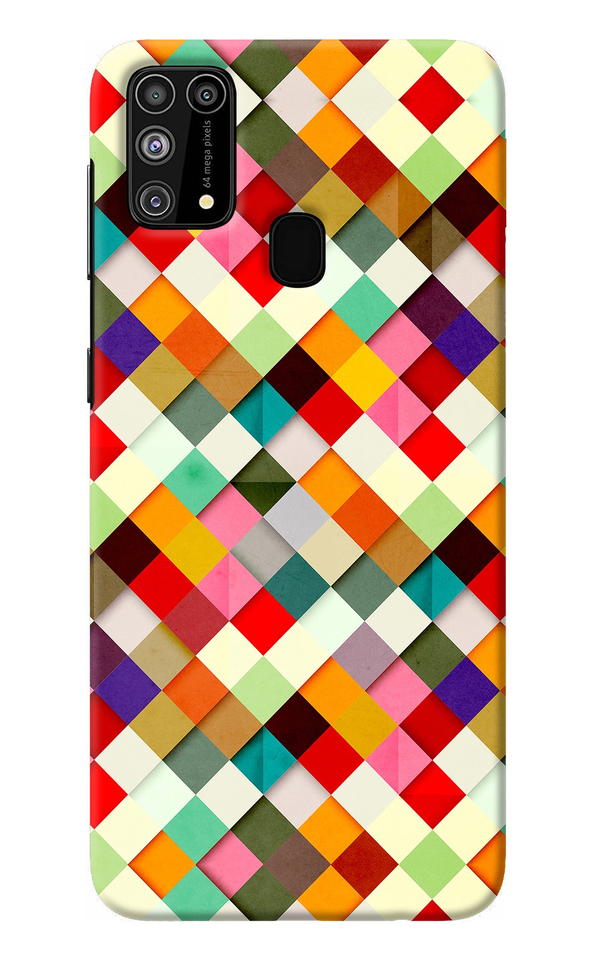 Geometric Abstract Colorful Samsung M31/F41 Back Cover