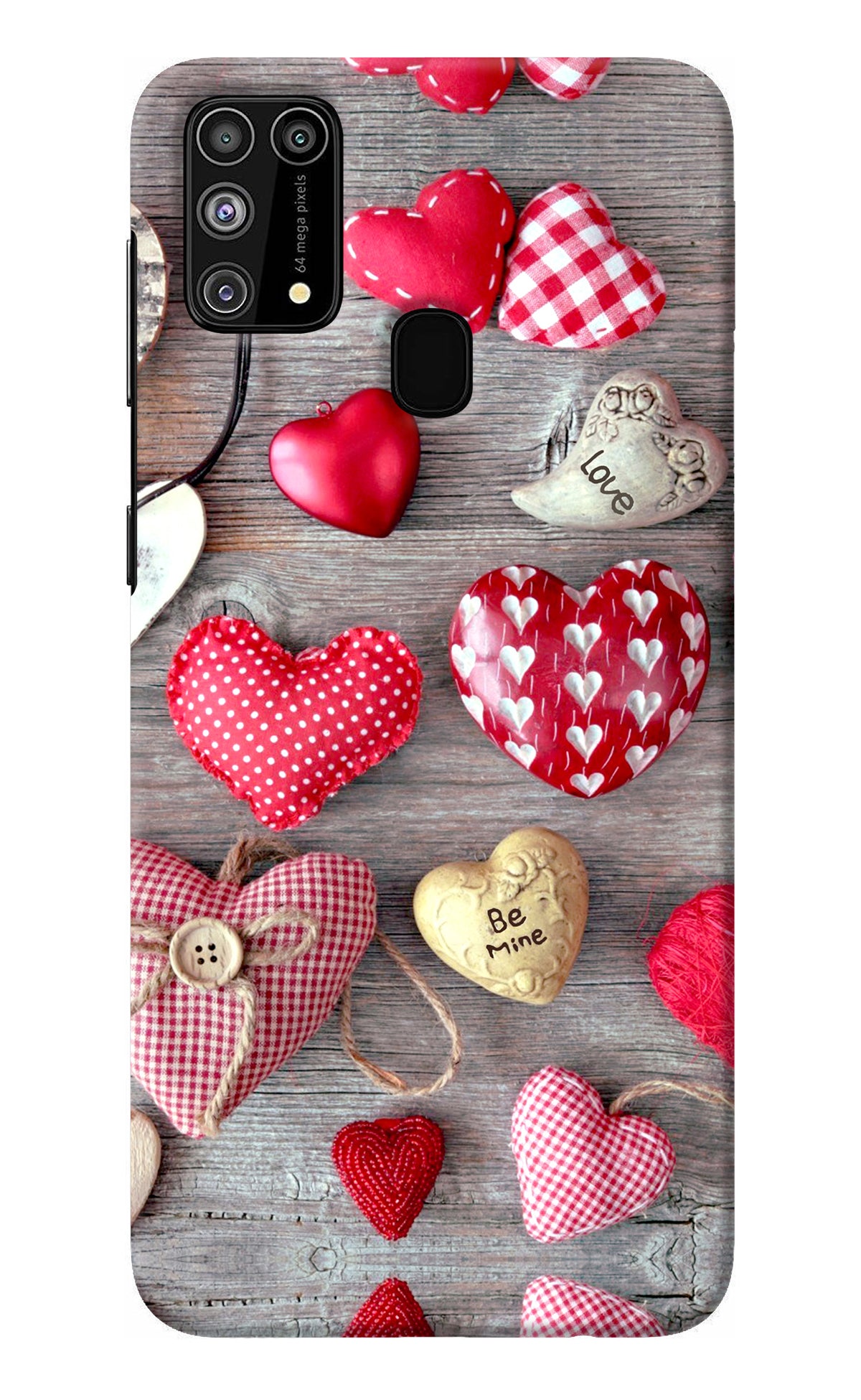 Love Wallpaper Samsung M31/F41 Back Cover