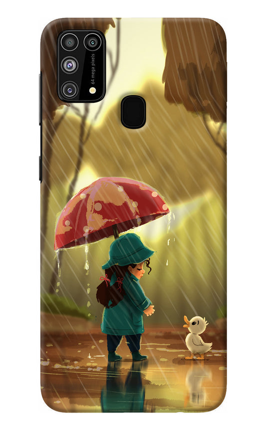 Rainy Day Samsung M31/F41 Back Cover