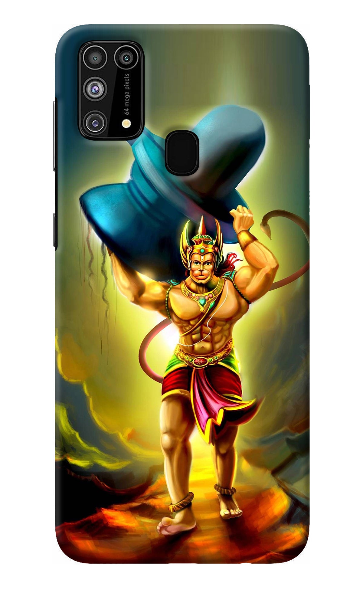 Lord Hanuman Samsung M31/F41 Back Cover