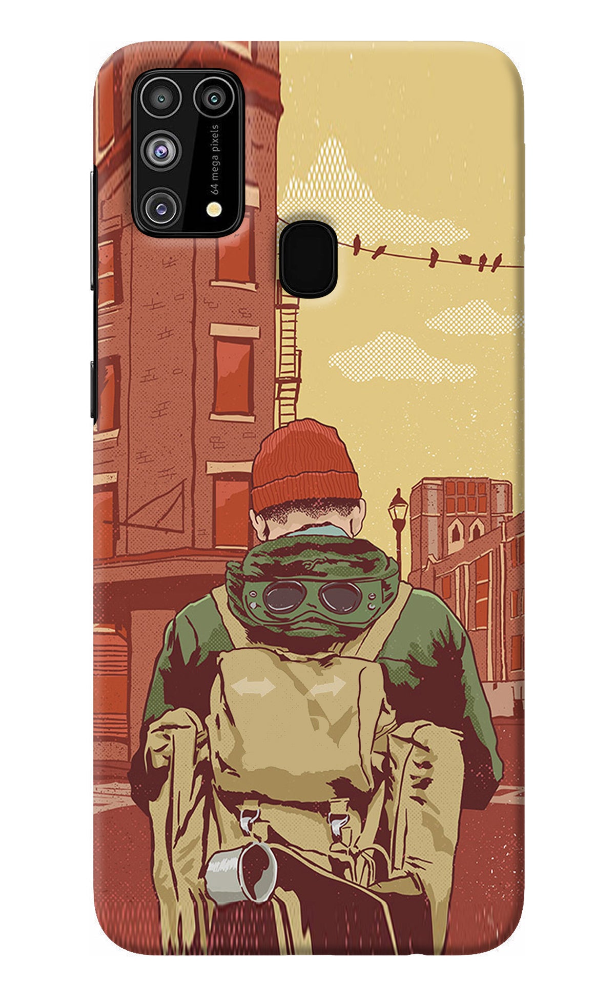 Adventurous Samsung M31/F41 Back Cover