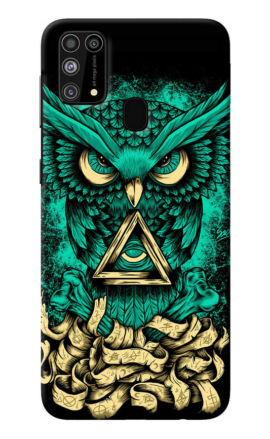 Green Owl Samsung M31/F41 Back Cover