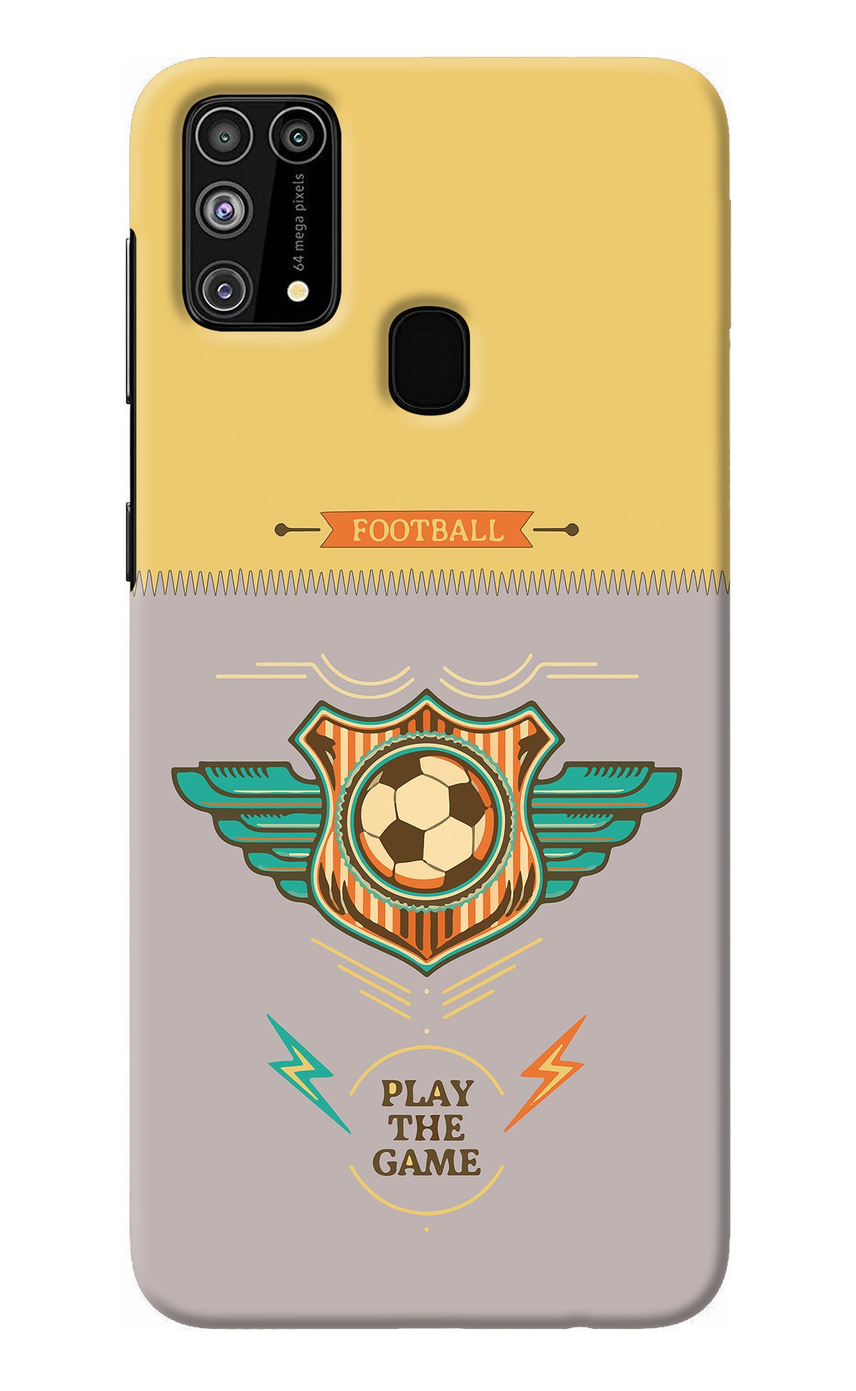 Football Samsung M31/F41 Back Cover