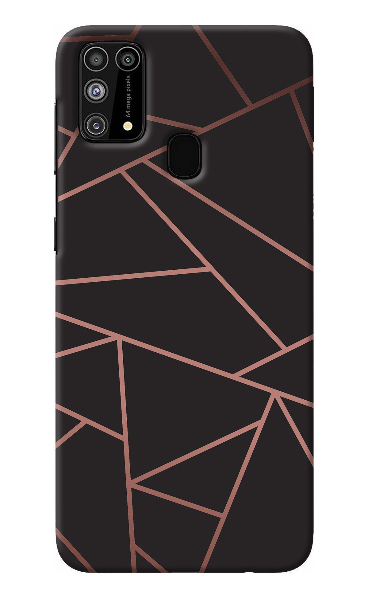 Geometric Pattern Samsung M31/F41 Back Cover