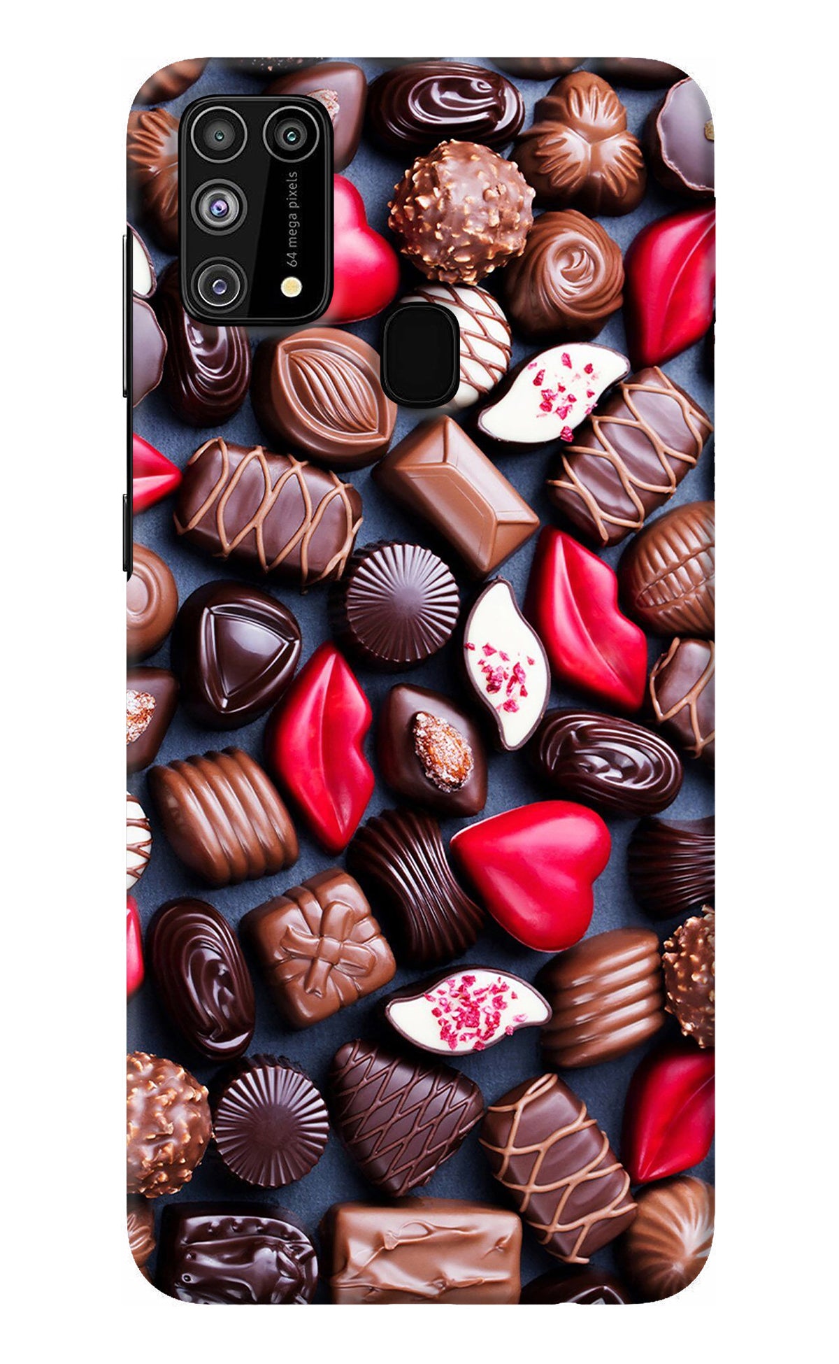 Chocolates Samsung M31/F41 Back Cover