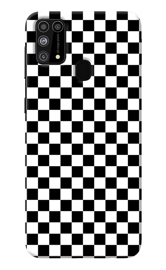 Chess Board Samsung M31/F41 Back Cover