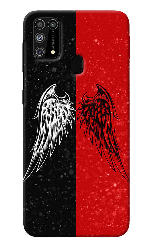 Wings Samsung M31/F41 Back Cover