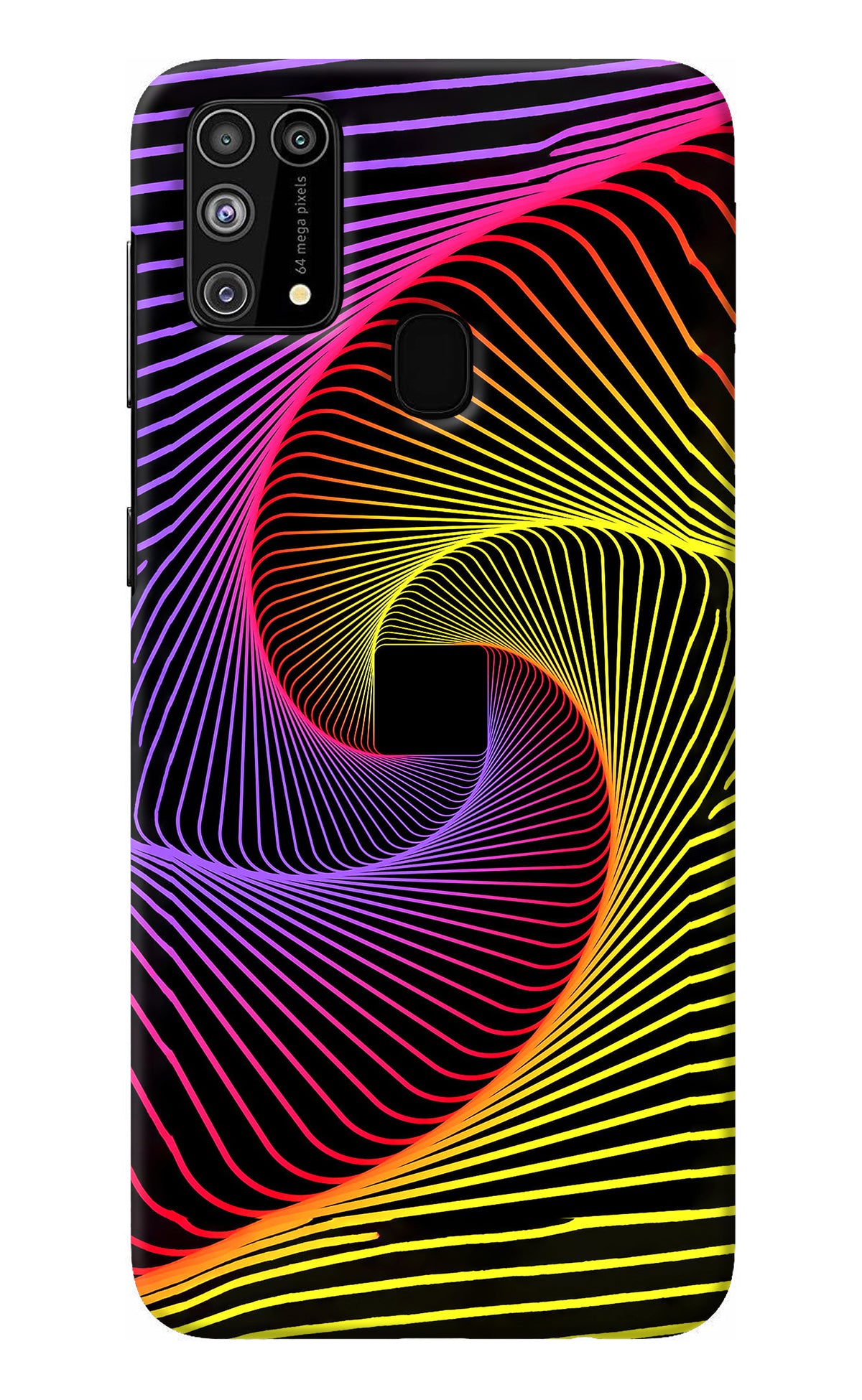 Colorful Strings Samsung M31/F41 Back Cover