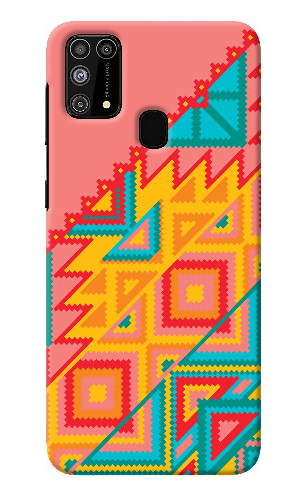 Aztec Tribal Samsung M31/F41 Back Cover