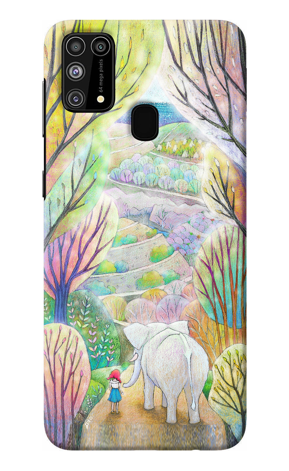 Nature Painting Samsung M31/F41 Back Cover