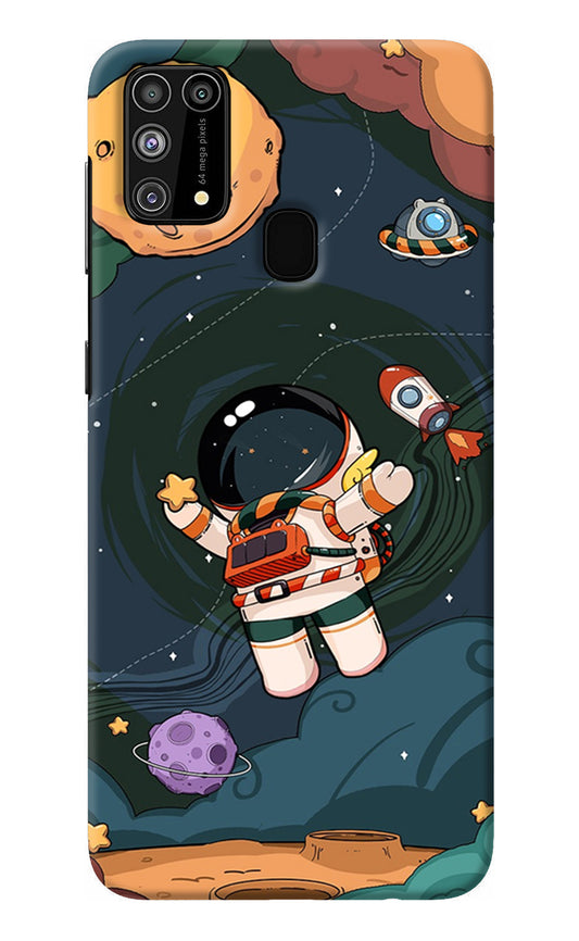 Cartoon Astronaut Samsung M31/F41 Back Cover