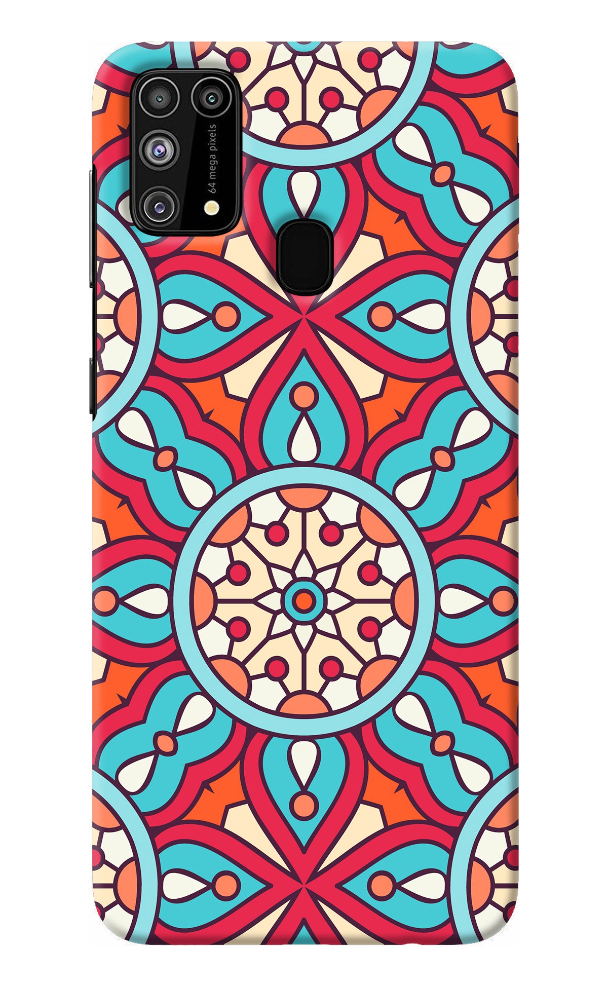 Mandala Geometric Samsung M31/F41 Back Cover