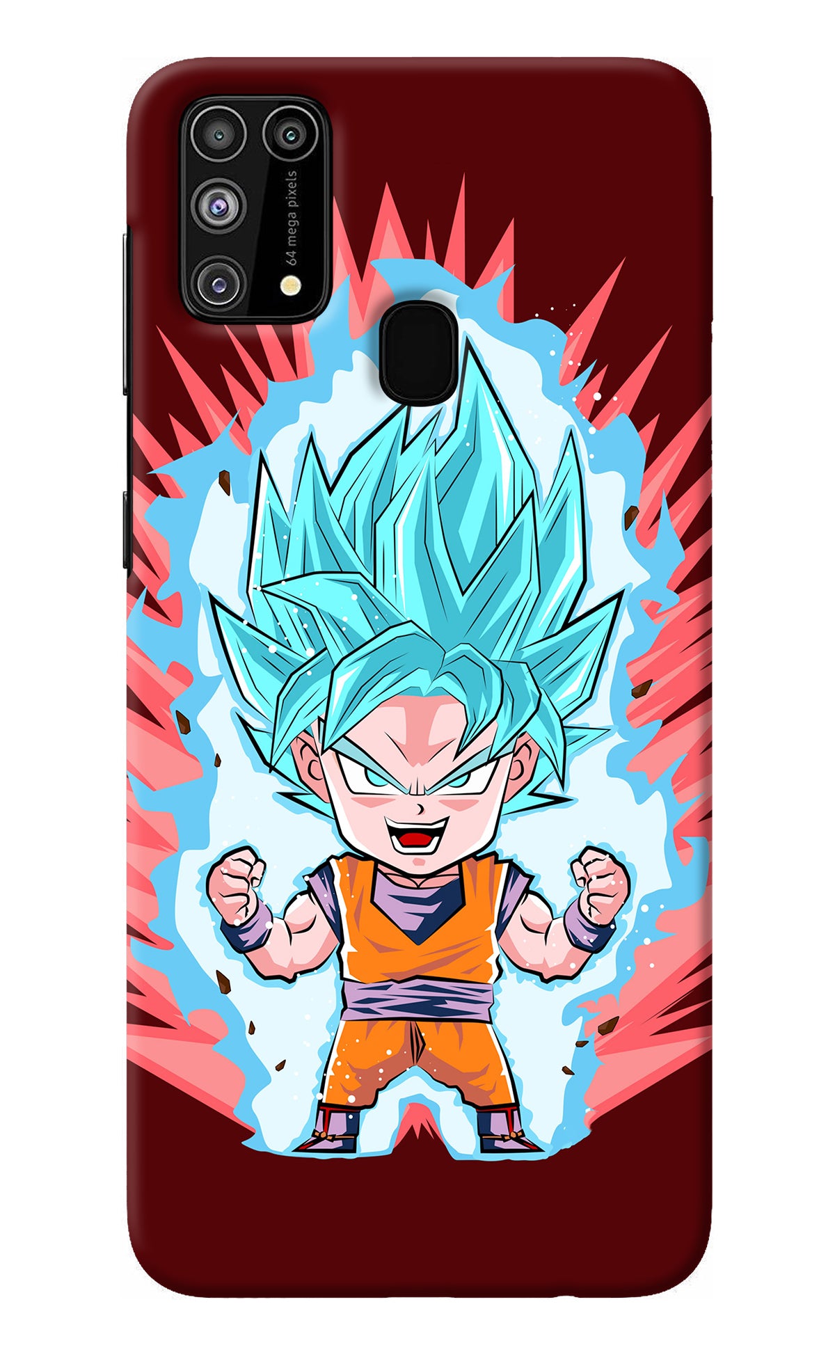 Goku Little Samsung M31/F41 Back Cover