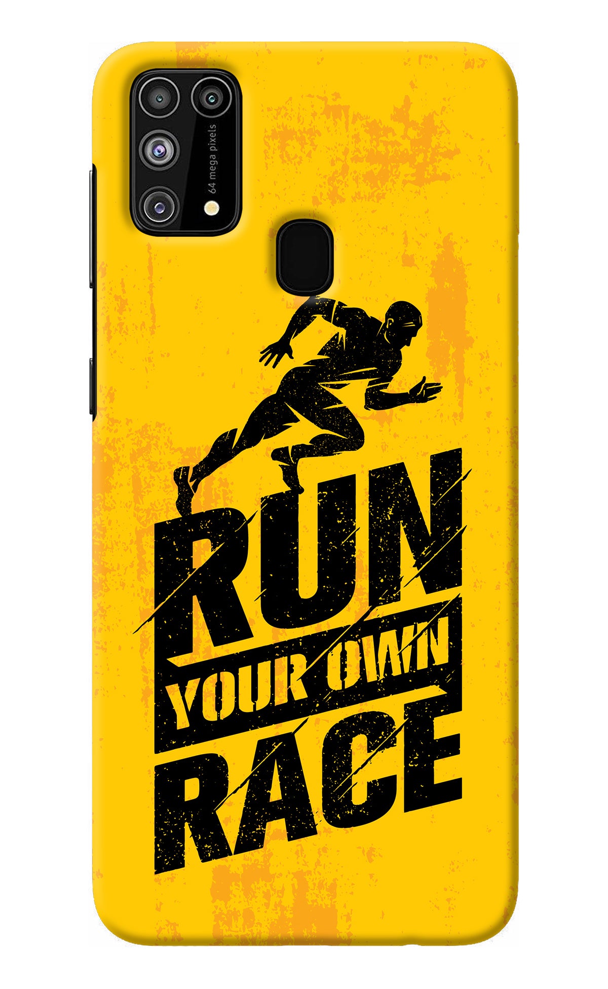 Run Your Own Race Samsung M31/F41 Back Cover