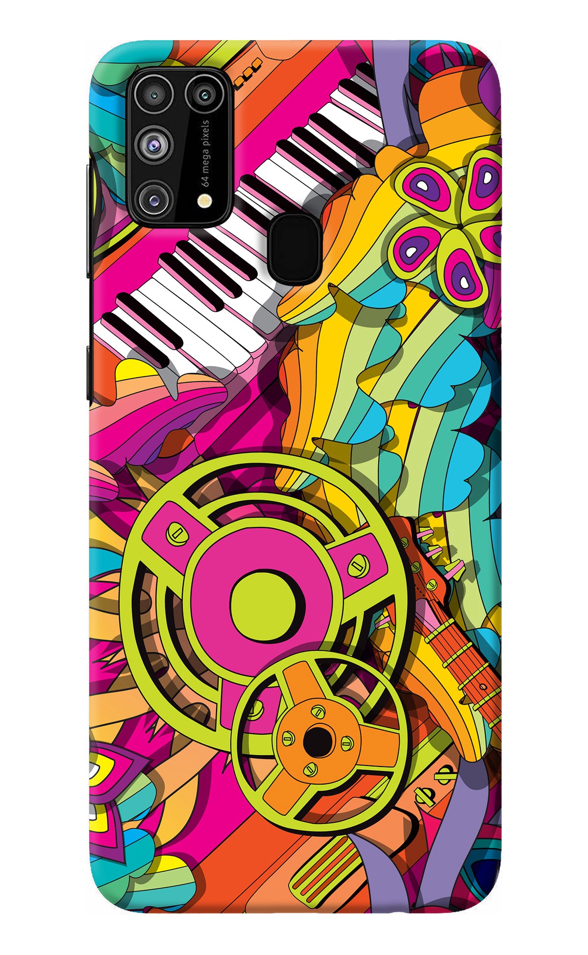 Music Doodle Samsung M31/F41 Back Cover