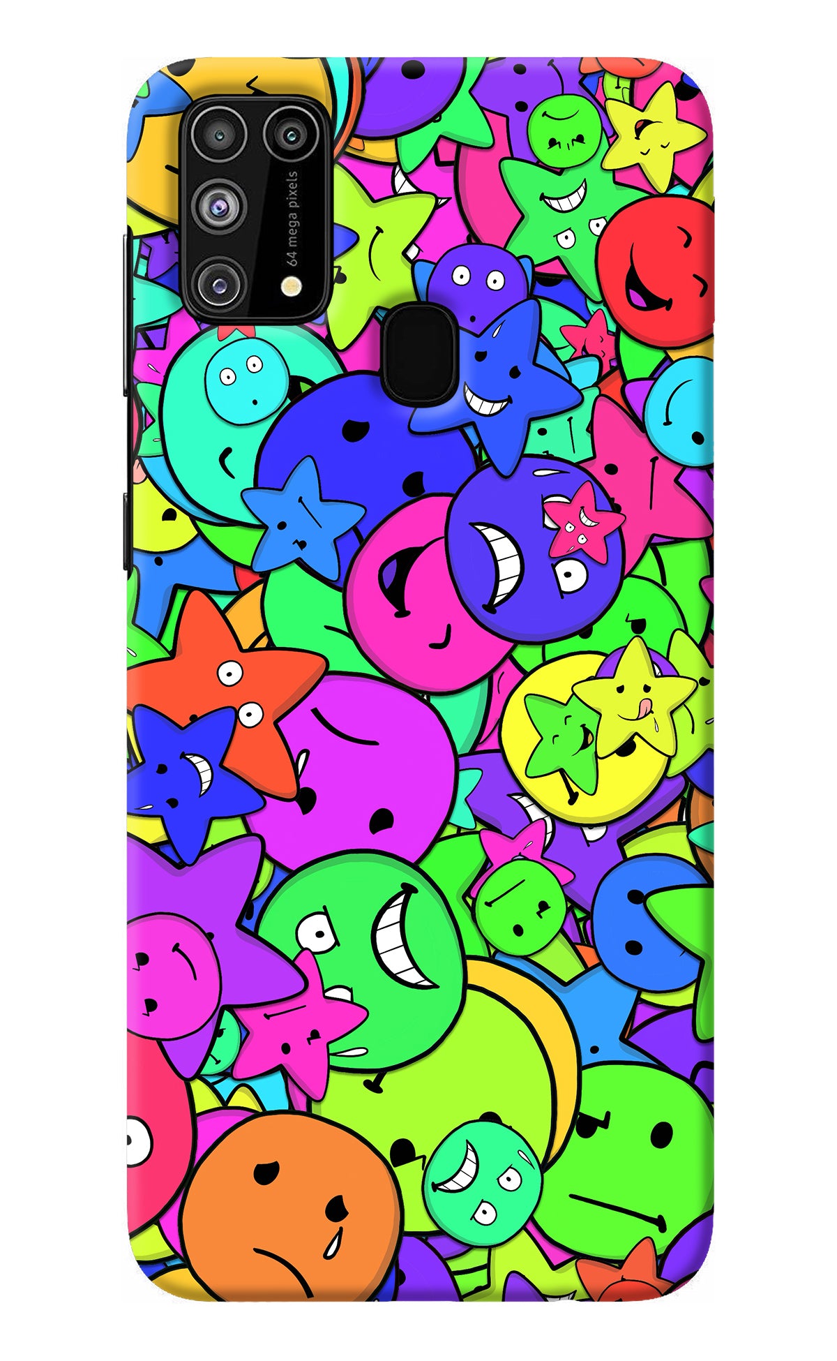 Fun Doodle Samsung M31/F41 Back Cover