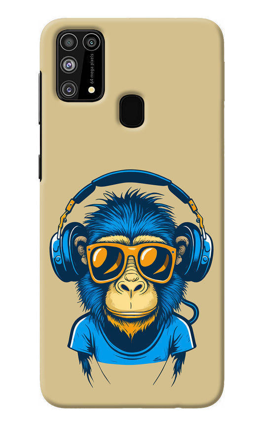 Monkey Headphone Samsung M31/F41 Back Cover