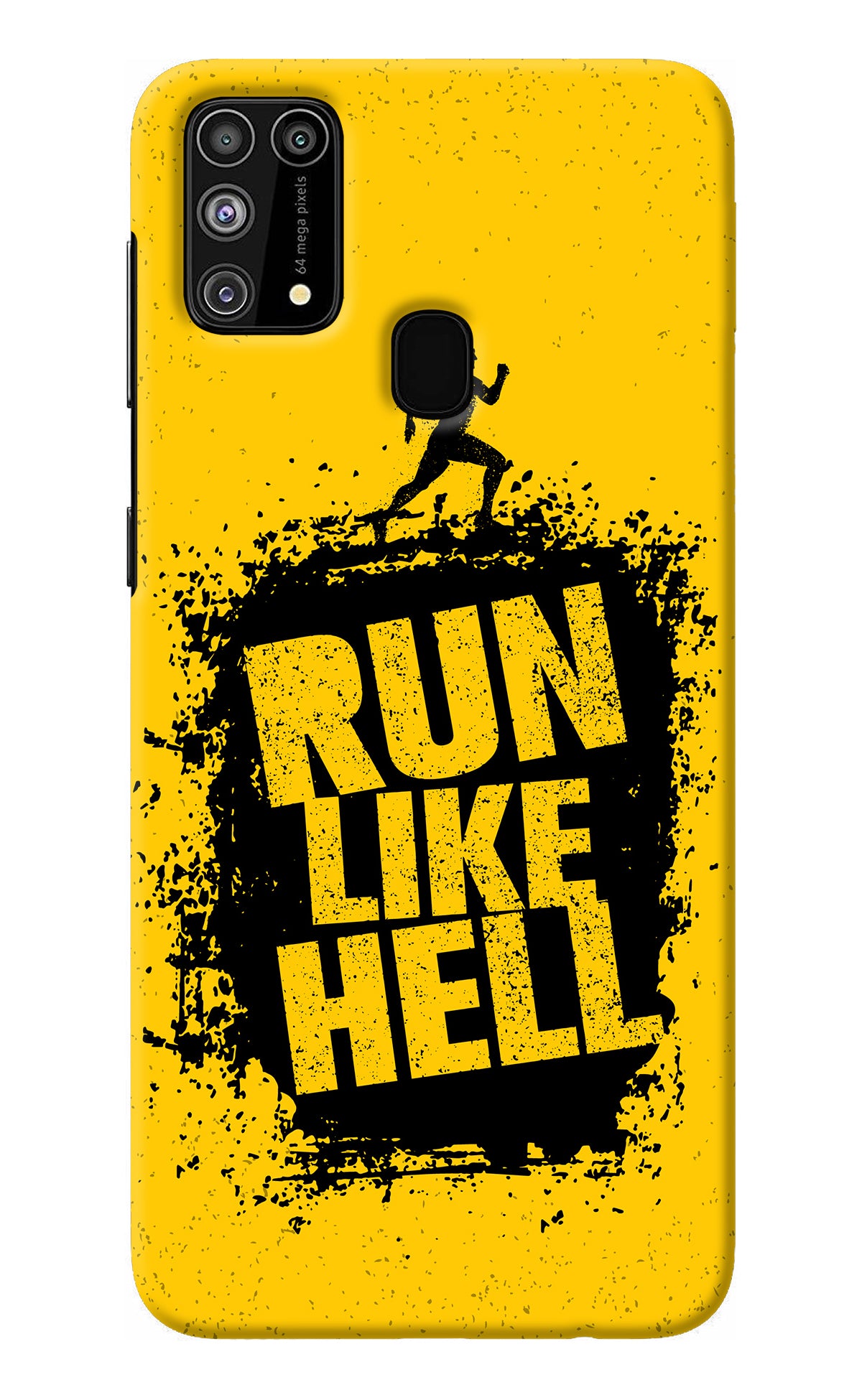 Run Like Hell Samsung M31/F41 Back Cover