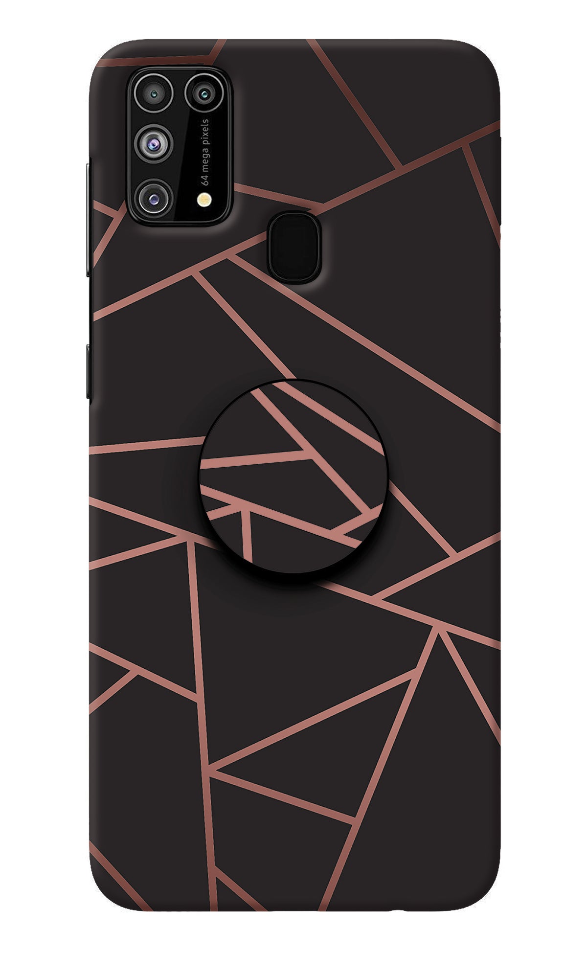 Geometric Pattern Samsung M31/F41 Pop Case