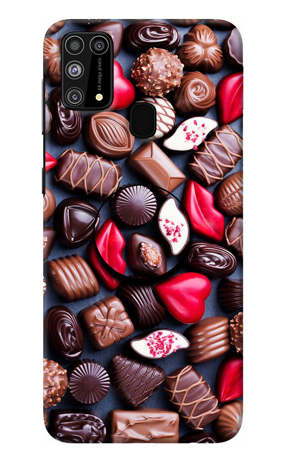 Chocolates Samsung M31/F41 Pop Case