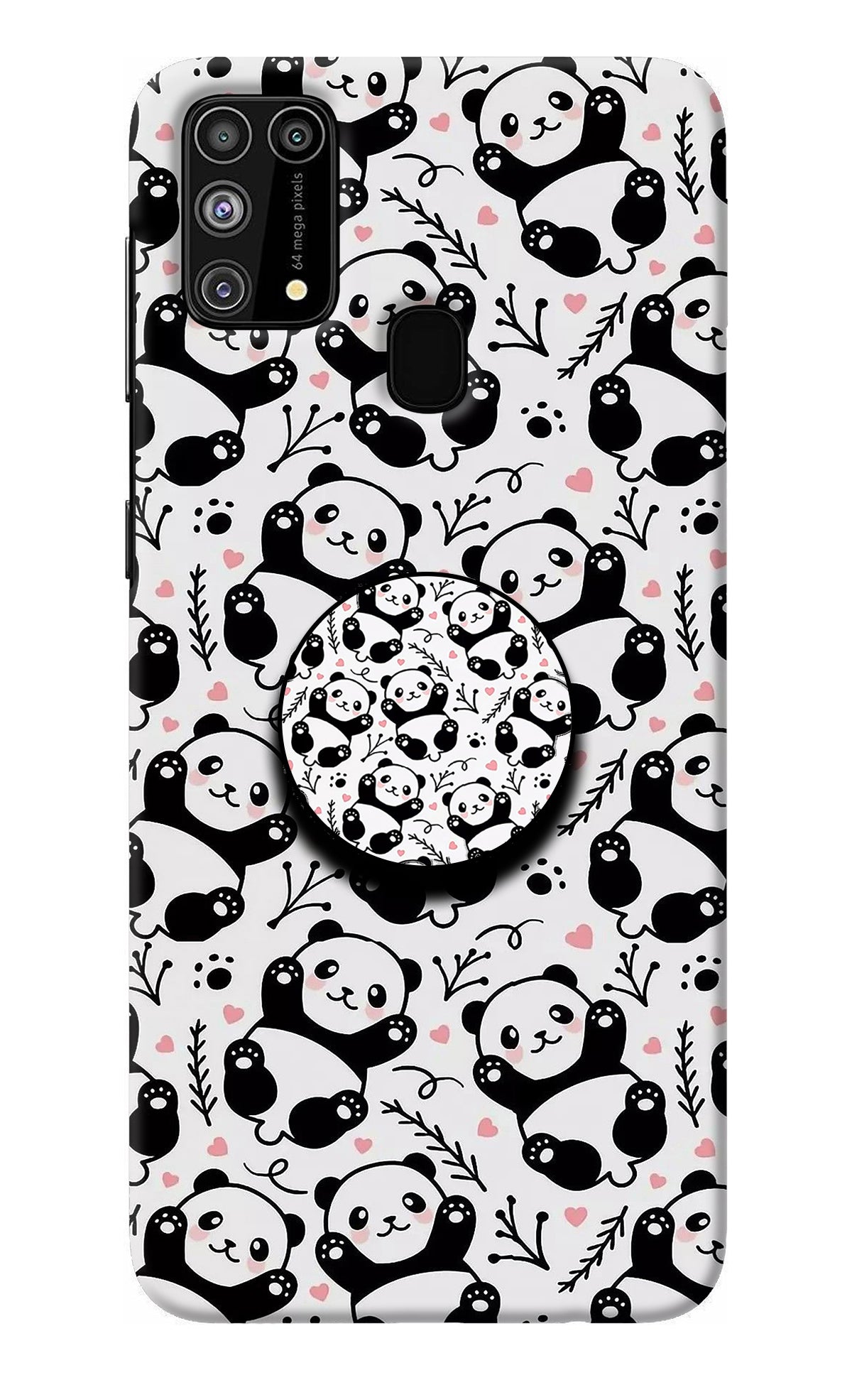 Cute Panda Samsung M31/F41 Pop Case