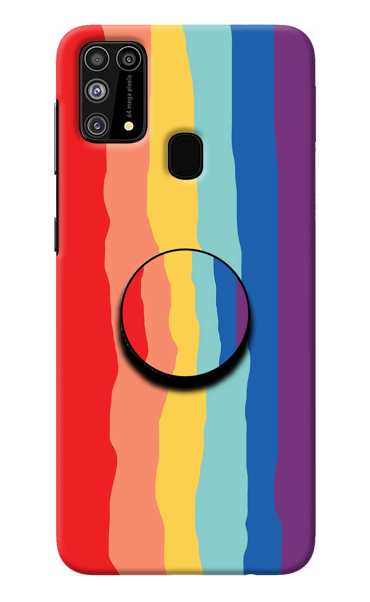 Rainbow Samsung M31/F41 Pop Case