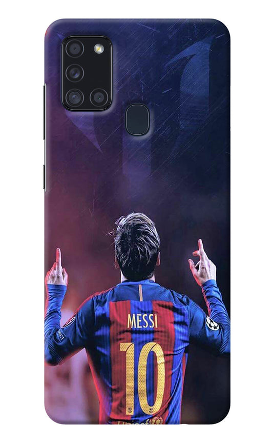 Messi Samsung A21s Back Cover