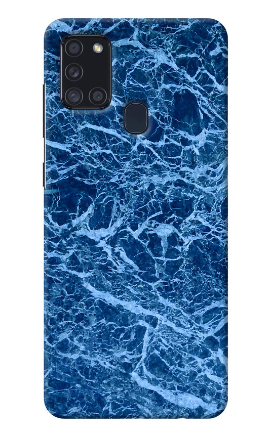 Blue Marble Samsung A21s Back Cover