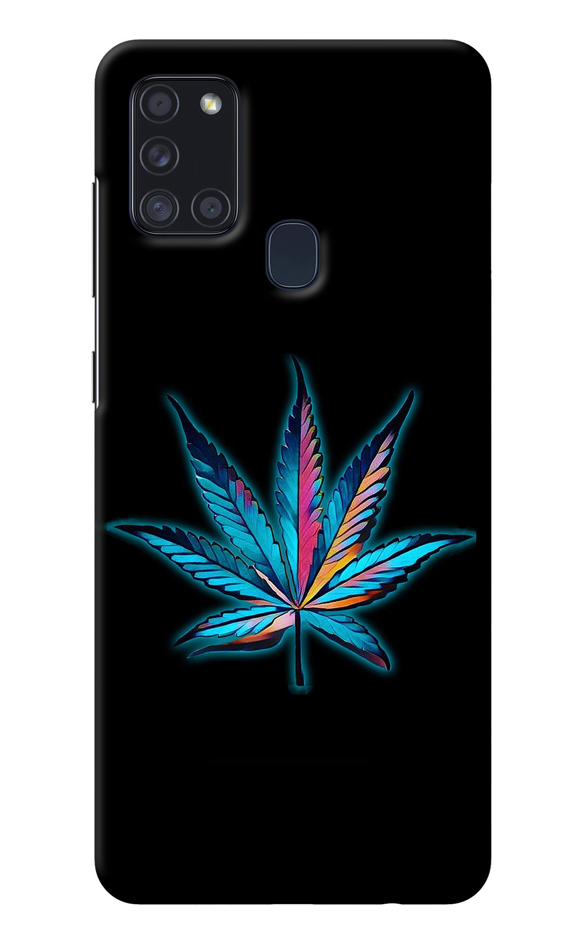 Weed Samsung A21s Back Cover