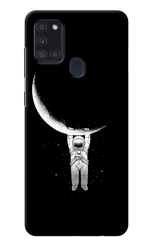 Moon Space Samsung A21s Back Cover