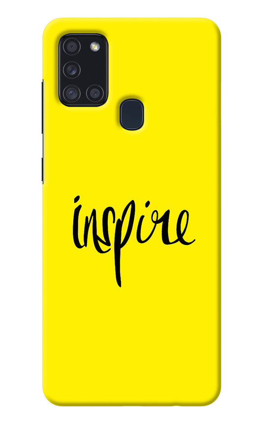 Inspire Samsung A21s Back Cover