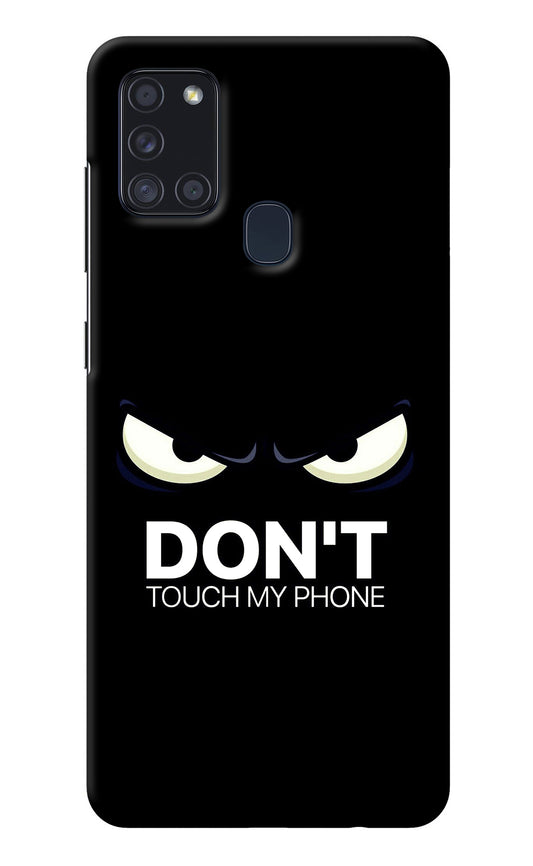 Don'T Touch My Phone Samsung A21s Back Cover