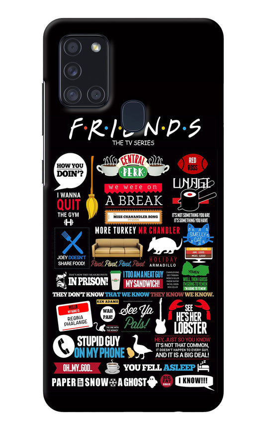 FRIENDS Samsung A21s Back Cover