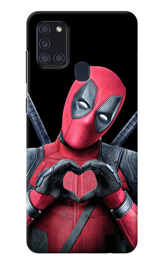 Deadpool Samsung A21s Back Cover