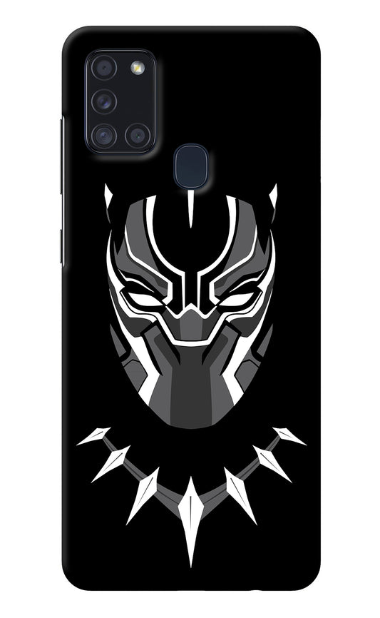Black Panther Samsung A21s Back Cover