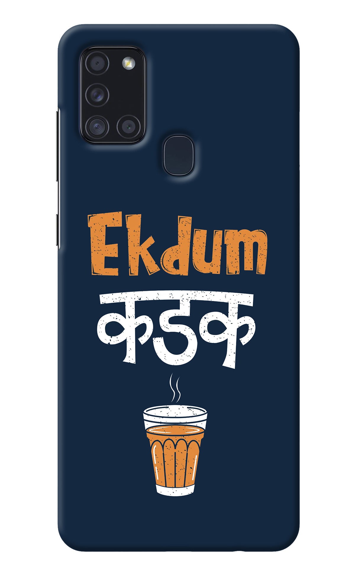 Ekdum Kadak Chai Samsung A21s Back Cover