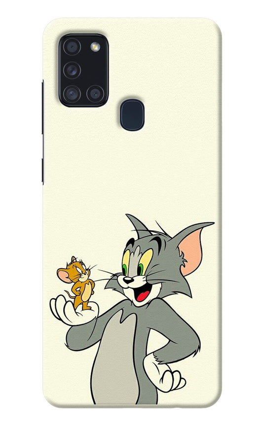 Tom & Jerry Samsung A21s Back Cover