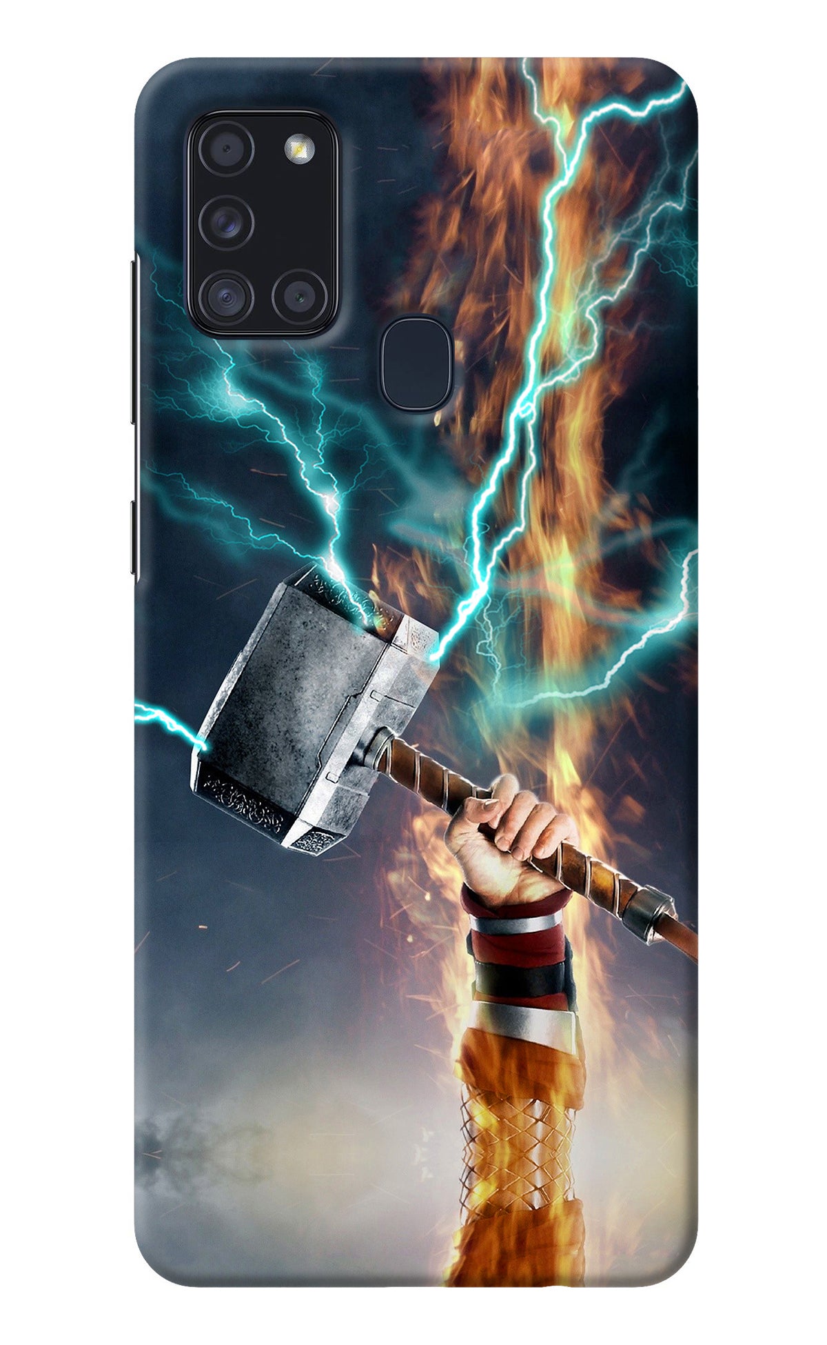 Thor Hammer Mjolnir Samsung A21s Back Cover