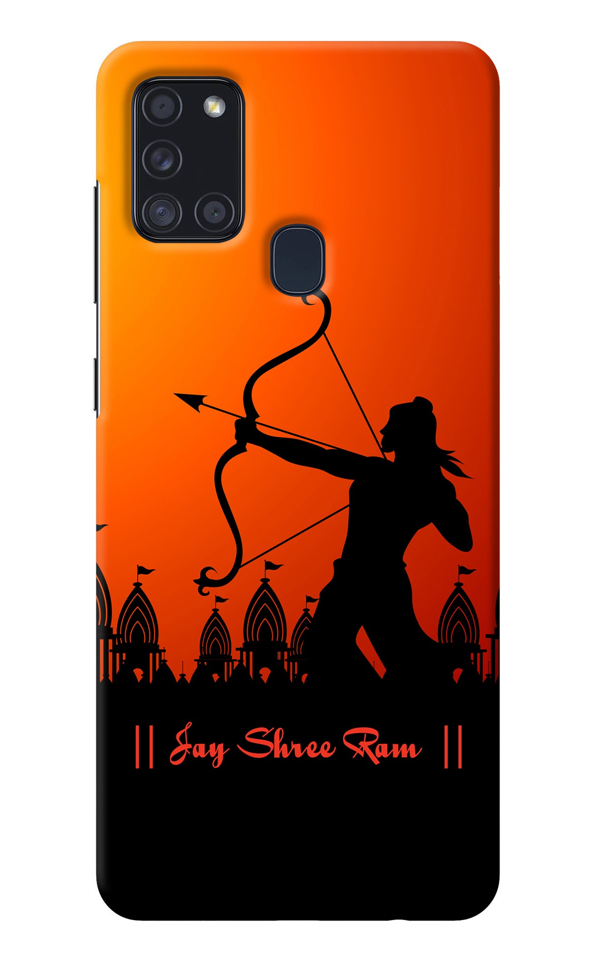 Lord Ram - 4 Samsung A21s Back Cover