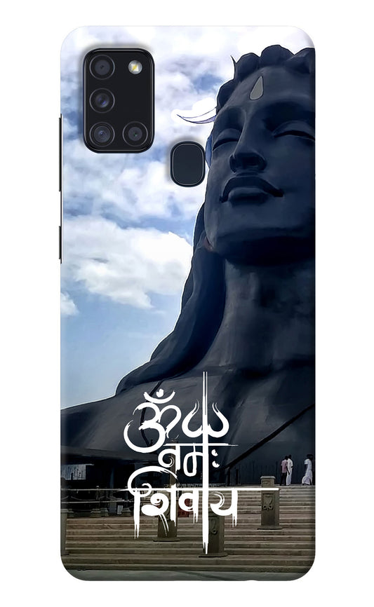 Om Namah Shivay Samsung A21s Back Cover