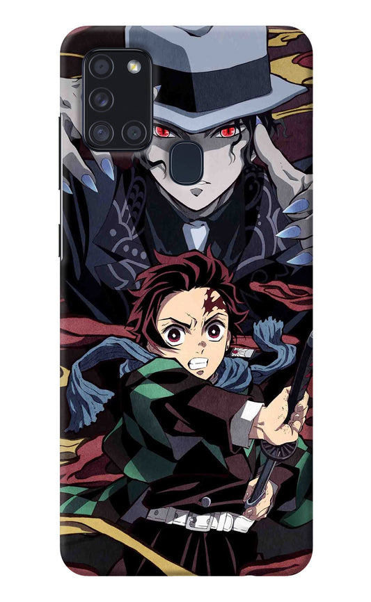 Demon Slayer Samsung A21s Back Cover